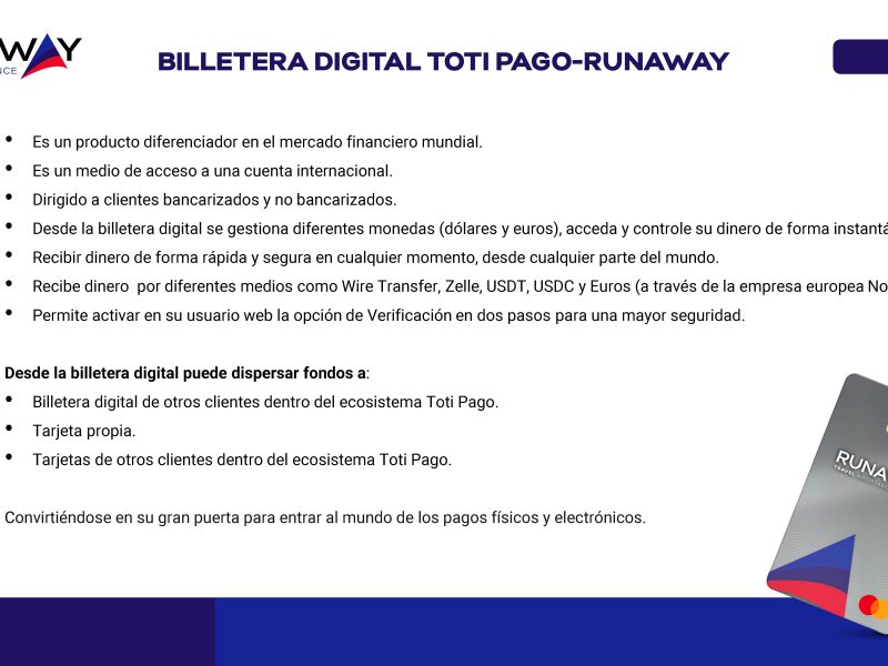 ¡Adquiere ya tu Tarjeta Runaway MasterCard!