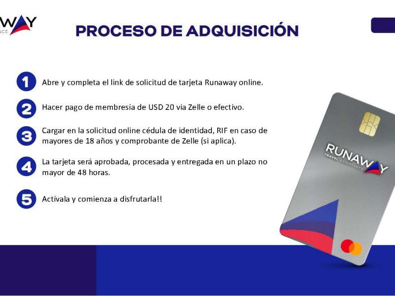¡Adquiere ya tu Tarjeta Runaway MasterCard!